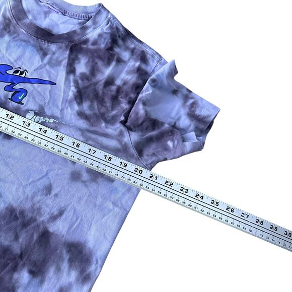 Nike Festival Revolution T-Shirt Men’s Medium Purple Tie-Dye Cotton Short Sleeve - Picture 8 of 11